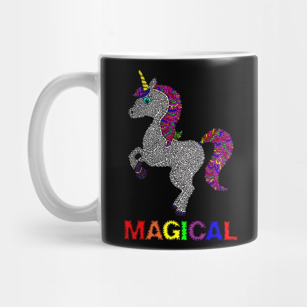 Magical Unicorn by NightserFineArts